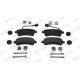 Set placute frana spate FERODO pentru CITROEN JUMPER II, FIAT DUCATO, OPEL MOVANO C, PEUGEOT BOXER 2.0D-Electric 04.06