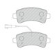 Set placute frana spate FERODO pentru CITROEN JUMPER II, FIAT DUCATO, OPEL MOVANO C, PEUGEOT BOXER 2.0D-Electric 04.06
