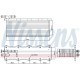 Intercooler compresor NISSENS pentru AUDI A1 A3 A4 B9 A5 Q2 Q3 CUPRA FORMENTOR LEON SEAT ALHAMBRA ATECA IBIZA 55mm x 306mm x 104mm