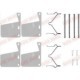 Set accesorii placute frana fata QUICK BRAKE compatibile FORD CAPRI III ESCORT II GRANADA TAUNUS 1.1-2.6 01.70-04.87