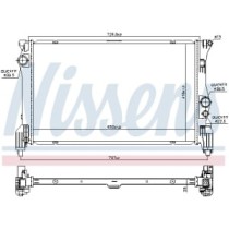 Radiator, racire motor NISSENS