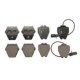 Set placute frana fata FERODO AUDI A4 B5 A6 C5 ALLROAD C5 VW PASSAT B5 B5.5 PHAETON 1.8-6.0 02.97-03.16