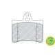 Set placute frana Spate FERODO pentru CITROEN C5 I, C5 II, C5 II/KOMBI, C5 I/KOMBI 1.6D-3.0 03.01-09.08, dimensiuni 70.6mm x 73.0mm x 15.2mm