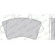 Set placute frana fata FERODO pentru NISSAN INTERSTAR, OPEL MOVANO A, RENAULT MASTER II 1.9D-3.0D 07.98, dimensiuni 79.7x138.0x17.8 mm