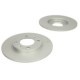 Disc frana FERODO Set discuri de frana 2 buc. Spate Dreapta/Stanga 247.0 mm, 25.3 mm, 8.0 mm pentru CITROEN SAXO, XSARA, PEUGEOT 106 II