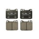 Set placute frana fata FERODO pentru MERCEDES 123 (C123), 123 T-MODEL (S123), 123 (W123), S (C126), S (W126), SL (R107) 2.0-5.5 05.71-06.91