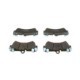 Set placute frana fata BOSCH AUDI Q7 PORSCHE CAYENNE VW TOUAREG 106.5 mm x 190.2 mm x 16.6 mm