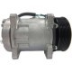 Compresor climatizare MAHLE pentru DAF CF 85, XF 105; MAN TGL I, TGL II, TGM I 01.01, 24V, R134a, SD7H15, cu inel etanșare, dimensiuni 18.5x27.5x21 cm