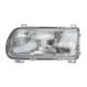 Far TYC Lampa frontala Stanga H4 electric fara motoras culoare insert argintiu pentru SKODA FELICIA CUBE FELICIA I VW CADDY II
