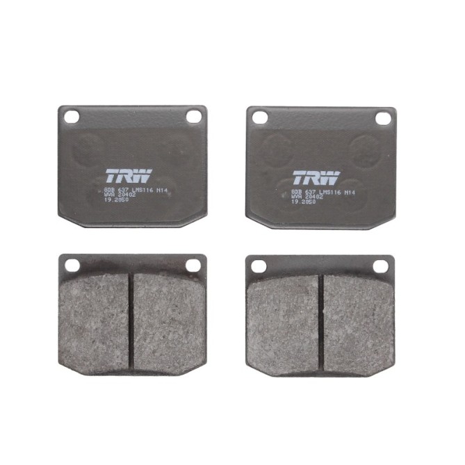 Set placute frana,frana disc TRW MOTO