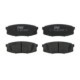 Set placute frana spate TRW MOTO pentru LEXUS LX, TOYOTA LAND CRUISER 200, SEQUOIA, TUNDRA 4.0-5.7ALK, dimensiuni 44.7mm x 116.2mm x 17.3mm