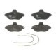 Set placute frana fata TRW MOTO pentru CITROEN EVASION, JUMPY I; FIAT SCUDO, ULYSSE; PEUGEOT 806, EXPERT 1.6-2.0D 07.95-12.06