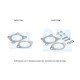 Set montare sistem esapament BM CATALYSTS pentru AUDI A3, SEAT ALTEA, ALTEA XL, LEON, SKODA OCTAVIA II, YETI, VW CADDY III, GOLF PLUS 1.2 11.08-12.17