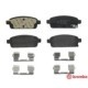 Set placute frana spate BREMBO OPEL ASTRA H CLASSIC ASTRA J ASTRA J GTC ZAFIRA C 1.4-2.0D 01.09 43.0mm 117.0mm 16.0mm