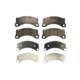 Set placute frana fata FERODO pentru PORSCHE CAYENNE, MACAN, PANAMERA, PANAMERA SPORT TURISMO, dimensiuni 94.6x209.5x17.1 mm
