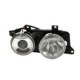 Far DEPO Lampa frontala Dreapta halogen H1/W5W BMW 5 (E34) cu suport bulb fara motoras