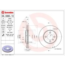 Disc frana BREMBO