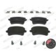 Set placute frana Spate AUDI A4 ALLROAD B8, A4 B8, A5, Q5 1.8-3.2 06.07-05.17 FERODO cu lacat si suruburi de ghidare etrier