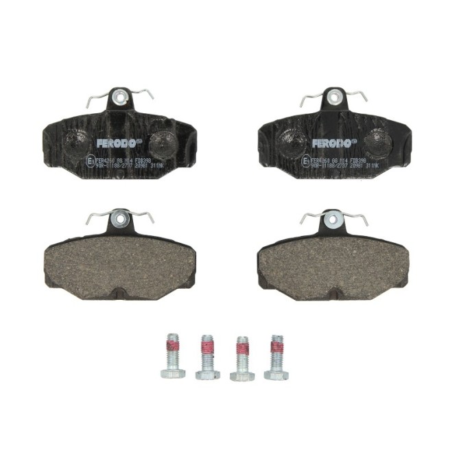Set placute frana,frana disc FERODO