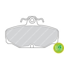 Set placute frana,frana disc FERODO