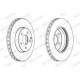 Disc frana FERODO set 2 buc. fata dreapta/stanga pentru MERCEDES E T-MODEL (S211), E (VF211), E (W211) 1.8-3.2D 03.02-07.09