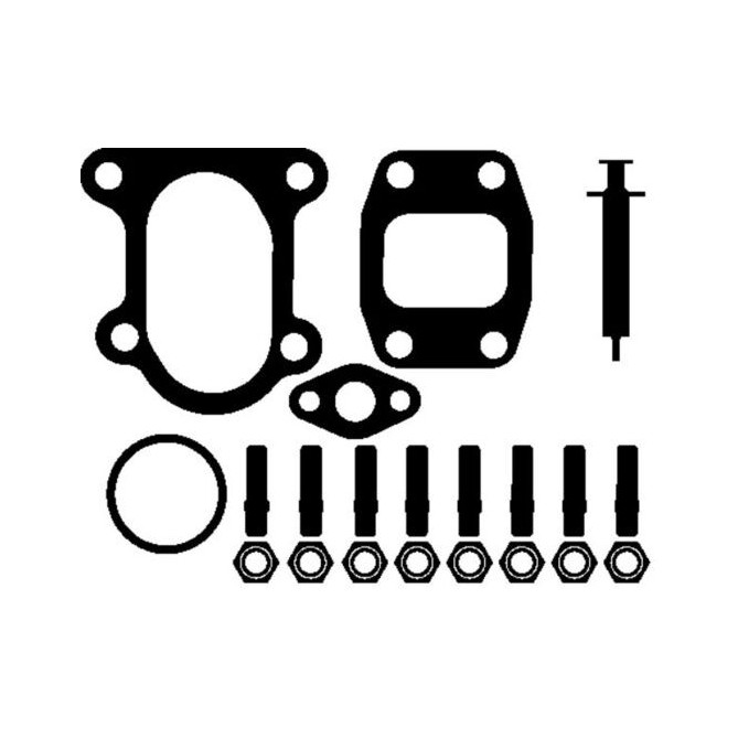 Set montaj, turbocompresor MAHLE