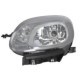 Far DEPO Lampa frontala Stanga H4 electric cu motor cromat semnalizator alb pentru FIAT PANDA PANDA/HATCHBACK
