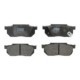 Set placute frana Fata TRW HONDA ACCORD II CIVIC III IV V CRX II PRELUDE II 1.3-1.8 09.83-11.95 Inaltime 45mm Latime 116mm Grosime 15mm