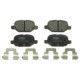 Set Placute Frana Spate TRW FIAT PANDA 0.9/0.9CNG/1.3D 06.12- Inaltime 43.9 mm Latime 95.8 mm Grosime 14.8 mm