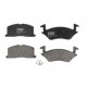 Set placute frana Fata TRW AUTOMOTIVE TOYOTA STARLET 1.0/1.3/1.5D 45.9mm Inaltime 106.3mm Latime 13.6mm Grosime
