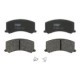 Set placute frana fata TRW Suzuki Baleno 1.3/1.6/1.8 07.95-05.02 48.5mm inaltime 111.4mm latime 15.5mm grosime cu accesorii