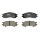 Set placute frana Fata TRW AUTOMOTIVE NISSAN PRIMERA 1.6/2.0D 06.90-01.96 Inaltime 50.3mm Latime 127.8mm Grosime 16mm