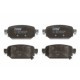 Set placute frana spate TRW AUTOMOTIVE Mazda 3 1.5-2.2D 07.13- inaltime 43.5mm latime 104.2mm grosime 15.5mm senzori uzura da