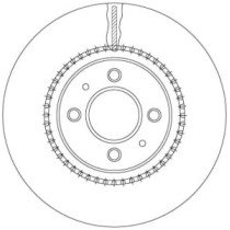 Disc frana TRW AUTOMOTIVE