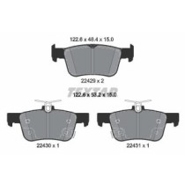 Set placute frana,frana disc TEXTAR