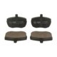 Set placute frana fata ABE DAF IVECO ALFA FORD LAMBORGHINI LAND ROVER 74.7mm 104.9mm 18.0mm fara senzor uzura