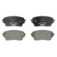 Set Placute Frana Fata TEXTAR Suzuki Grand Vitara I 2.0D 07.01-09.05 Inaltime 55.4mm Latime 123.3mm Grosime 16.4mm