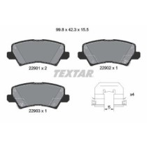 Set placute frana,frana disc TEXTAR