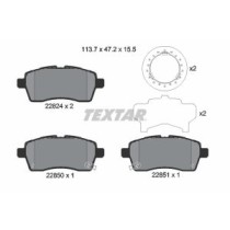 Set placute frana,frana disc TEXTAR
