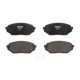 Set placute frana fata TEXTAR Mitsubishi Pajero Junior I Mini I 0.7/1.1 10.94-08.98 45.7mm 110.2mm 14.4mm