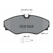 Set placute frana,frana disc TEXTAR