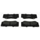 Set Placute Frana Fata TEXTAR Toyota Hilux VII 2.5D/3.0D 07.05-09.15 Inaltime 67.4mm Latime 143.6mm Grosime 16.8mm