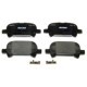 Set Placute Frana Spate TEXTAR Lexus ES Toyota Avalon Camry Inaltime 44mm Latime 99.7mm Grosime 15.5mm