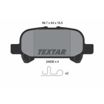 Set placute frana,frana disc TEXTAR