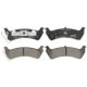 Set placute frana Spate FORD USA EXPLORER WINDSTAR 3.0-4.9 01.93-08.04 TEXTAR Inaltime 45.2 mm Latime 141.5 mm Grosime 14.6 mm