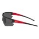 Protectie Ochi Fata MILWAUKEE Ochelari Protectie Viziera Policarbonat Culoare Negru/Rosu Viziera Fumuriu EN 166 EN 170 EN 172