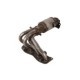 Convertor catalitic ceramic EURO 4/5 Toyota Avensis Verso Previa II RAV 4 III 2.0/2.4 02.00- Runda Benzina
