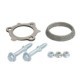 Set montare sistem evacuare TOYOTA AURIS AVENSIS COROLLA VERSO 2.0D 2.2D 07.05-09.12 BM CATALYSTS