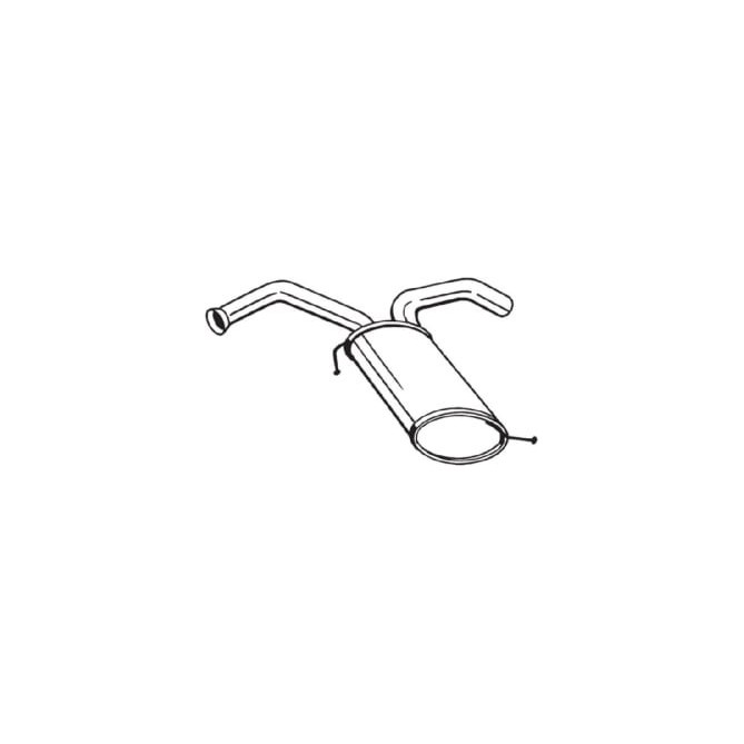 Toba esapament finala BOSAL