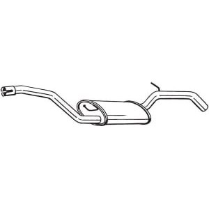 Toba esapament finala BOSAL